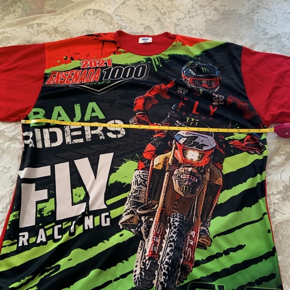 Fly Racing Baja riders enduro motocross Ensenada 1000 California 2XL T SHIRT - Picture 7 of 11